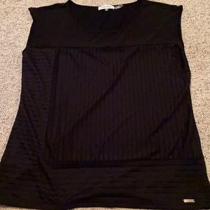 Calvin Klein cap sleeve shirt size large